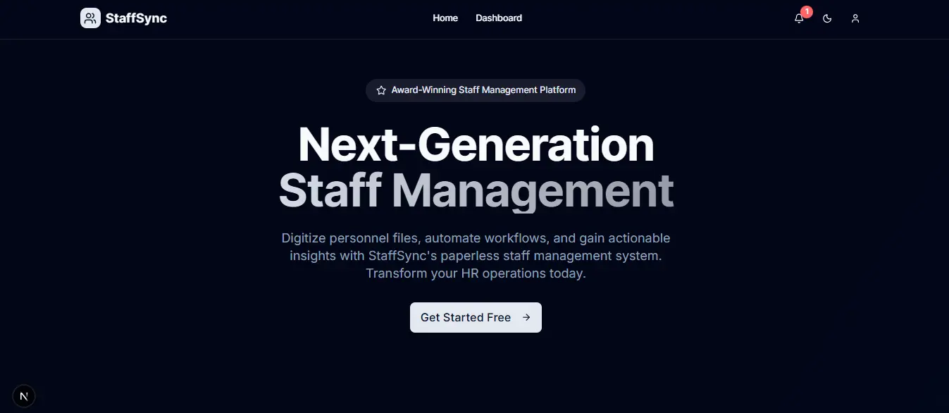 StaffSync HR Platform